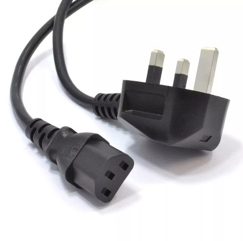 Power cord plug iec - uk, to