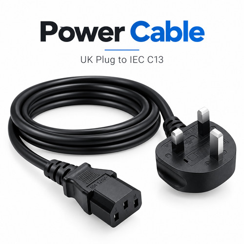 13a power cord plug iec - power, uk