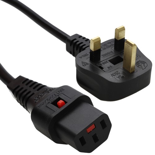 Locking c13 mains - c13,